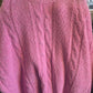 Langer Strick Pullover Kurzarm Fledermaus verschiedene Farben 309191