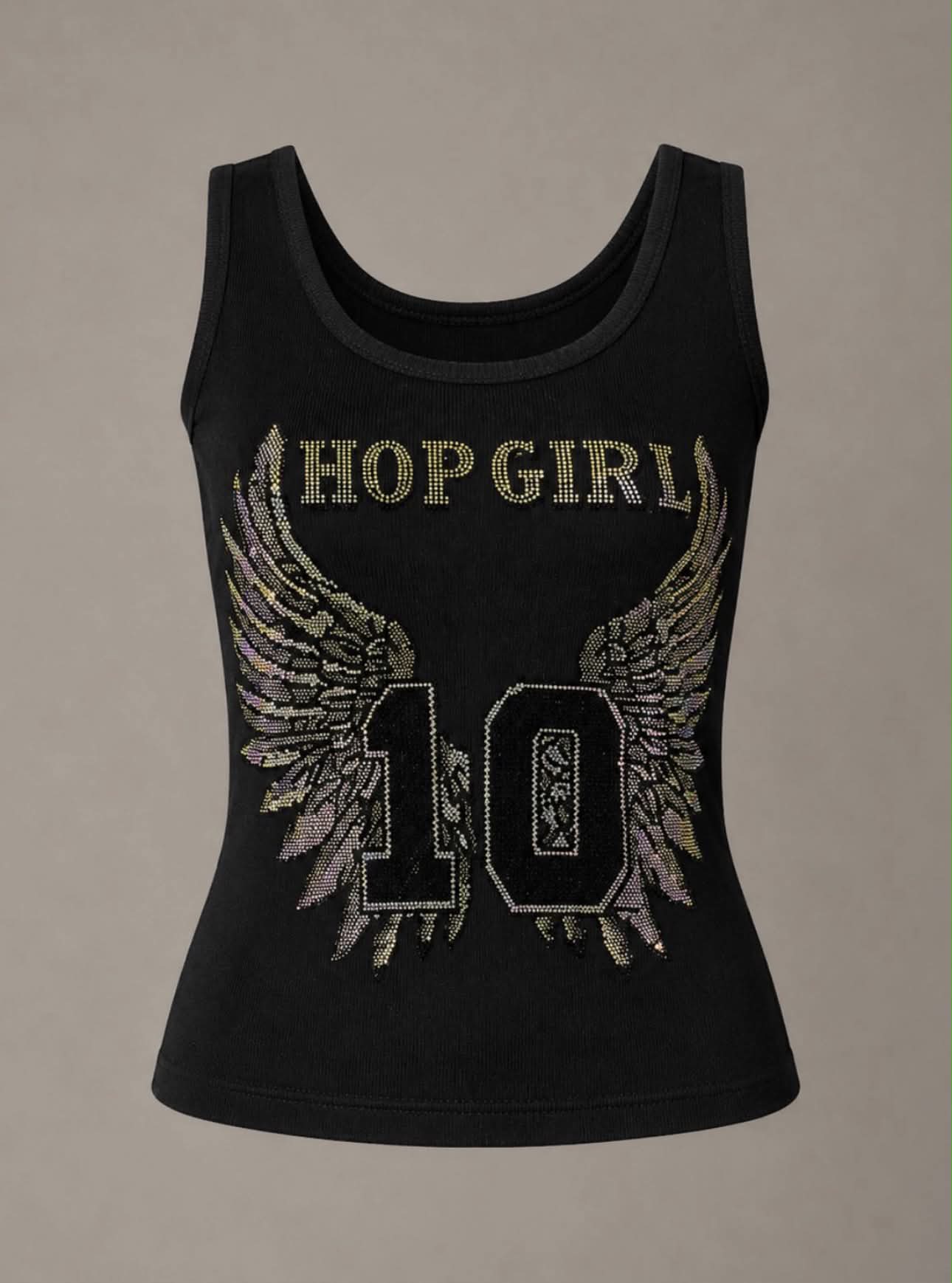 Glitzertop Hopgirl