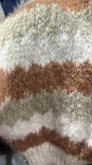 Strickjacke mit karostreifen 2412 verschiedene Farben