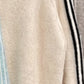 Strickjacke mit Streifen Reissverschluss 80102 verschiedene Farben