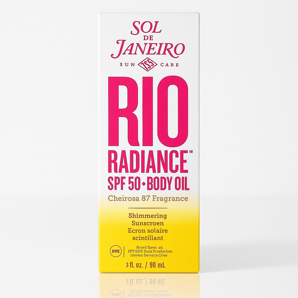 🌞✨🌴 Sol de Janeiro – Rio Radiance SPF 50 Body Oil (90 ml)