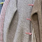 Strickjacke mit Streifen Bänder 80175 verschiedene Farben
