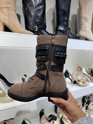 Boots Schlamm Schwarz