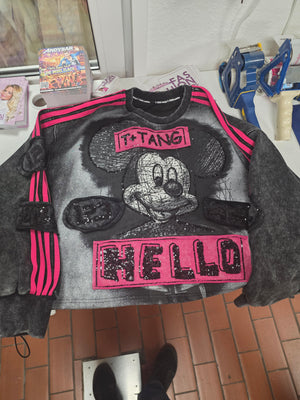 Kurz Pulli t tang HELLO