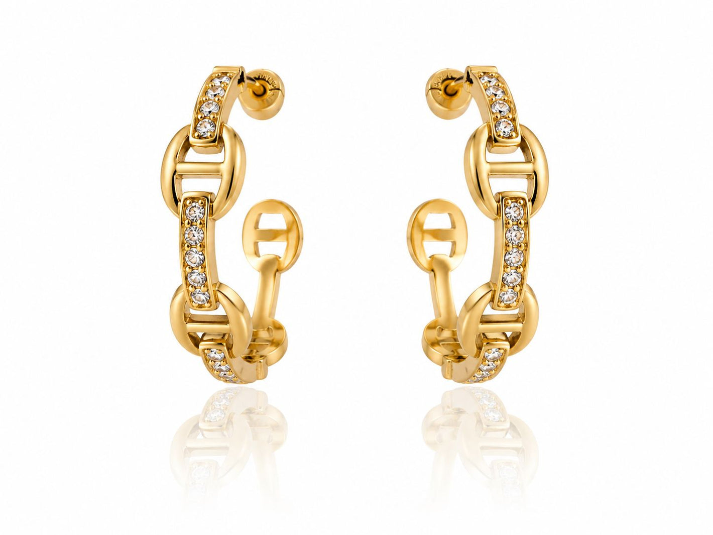 Ohrring Strass 125754