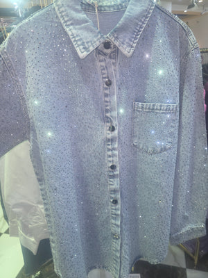 Glitzerndes Jeanshemd – Der funkelnde Denim-Look für deinen Auftritt 2428