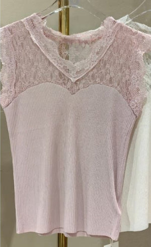 Top mit Spitze 1328 B28 0007