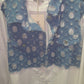 Hemd mit Jeans Glitzer verschiedene Farben TT 1012