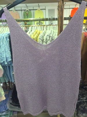 Top V Ausschnitt Glitzer verschiedene Farben