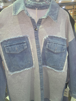Stoff Hemd mit Jeans 2436