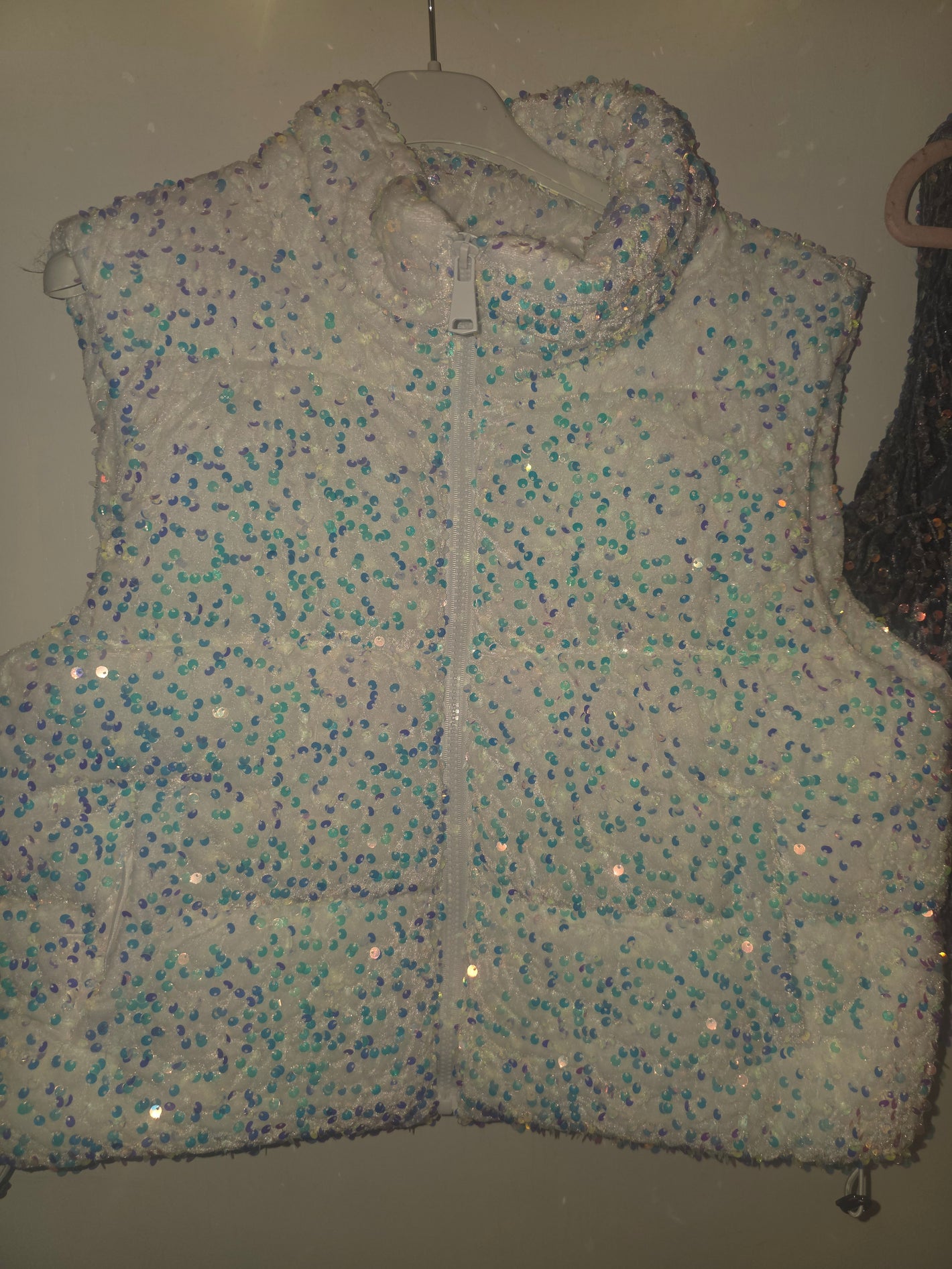 Weste Glitzer 8542 verschiedene Grössen und Farben