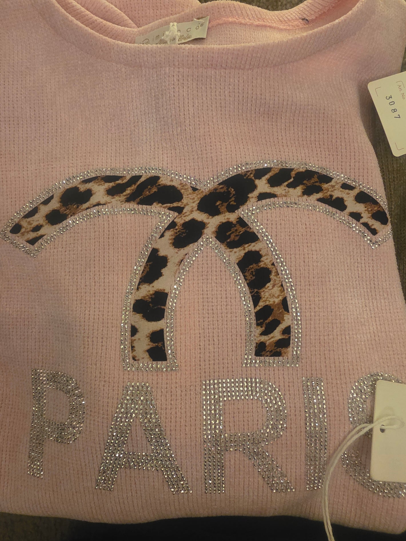 Pullover sehr weich Paris Leo Glitzer 3087 verschiedene Farben