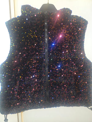 Weste Glitzer 8542 verschiedene Grössen und Farben