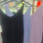 Top V Ausschnitt Glitzer verschiedene Farben