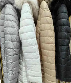 Wendejacke Beige