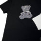 T-Shirt Glitzer Bär verschiedene Farben