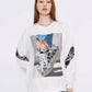 Pullover Jeans Glitzerschuh 3D verschiedene Farben
