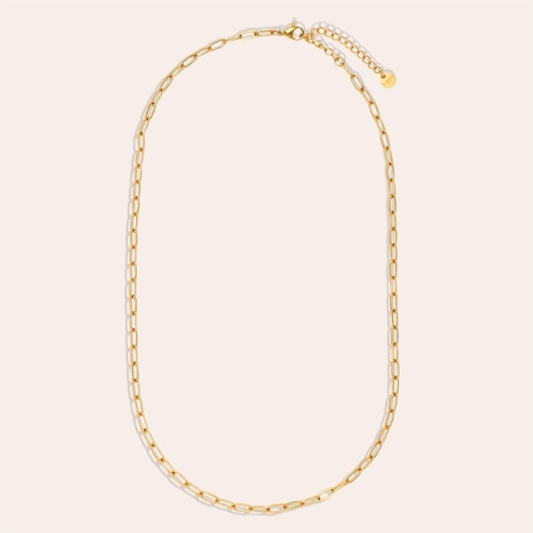 Halskette für Charms Edelstahl 112391 vergoldet