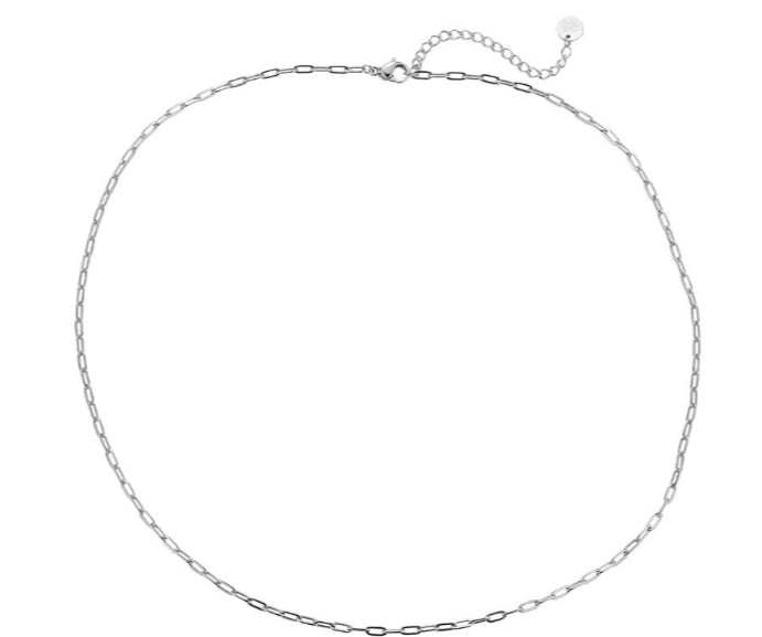 Halskette für Charms Edelstahl 111312 silberfarbend