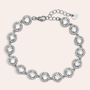 Armband Gold und Silberfarbend mit Strass 131538