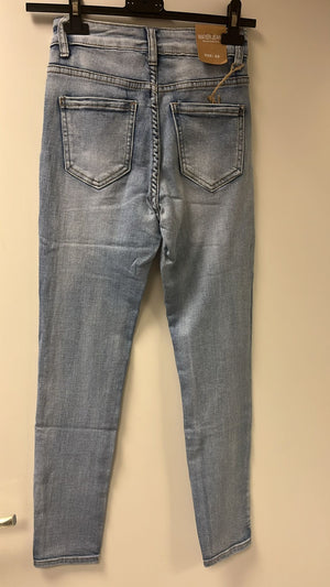 Jeanshose mit Glitzer